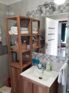 Kúpeľňa v ubytovaní Apartament Fenowe Wzgórze