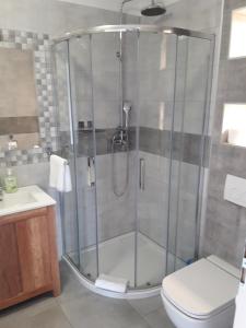 Kúpeľňa v ubytovaní Apartament Fenowe Wzgórze