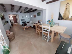 Posezení v ubytování Alma Mudéjar Casa Rural