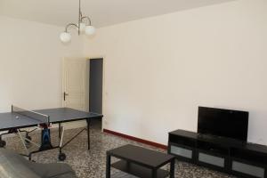 TV a/nebo společenská místnost v ubytování Apartment Little Bari