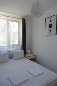 מיטה או מיטות בחדר ב-Balcescu Apartment Self Check-in