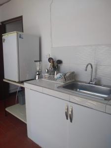 Köök või kööginurk majutusasutuses Apartamento de recuperación