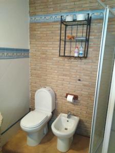 Ein Badezimmer in der Unterkunft Casa Maldonado