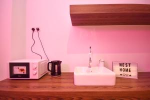 Comodidades para chá e café em Cube 8teens by Nest Home