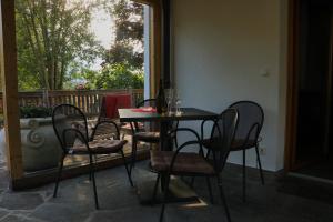 Posezení v ubytování B&B Frühlingsheim