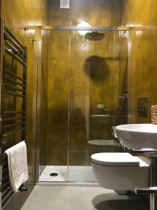 Ett badrum på Residenza Margherita