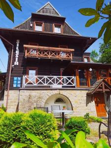 Budova, kde se bed and breakfast nachází