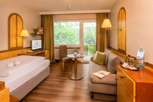 Voodi või voodid majutusasutuse Akzent Hotel Berlin toas