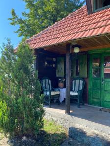 Zahrada ubytování Camp Viljamovka