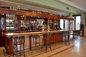 Hol lub bar w obiekcie My Rooms City Hotel Camino de Santiago
