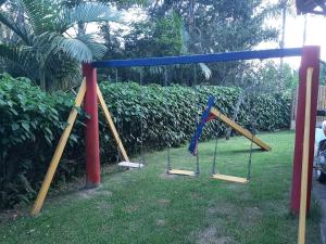Herní místnost nebo prostor pro děti v ubytování Fazendinha Paraíso