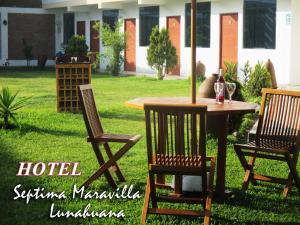 Сад в Hotel Septima Maravilla Lunahuana
