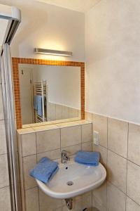 Ett badrum på Sonnenhof-Willingen