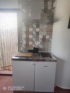 A kitchen or kitchenette at Estrella de Mar (AT 41182V)
