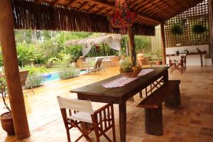 Κήπος έξω από το Pousada Casa das Janas Trancoso