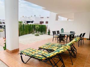 A balcony or terrace at Rosa Chenz