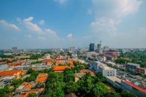 Γενική άποψη της πόλης Depok ή θέα της πόλης από  αυτό το διαμέρισμα