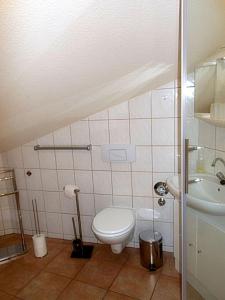 Koupelna v ubytování Ferienwohnung Moosdorf