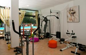 Fitness centrum a/nebo fitness zařízení v ubytování Residence Castiglione