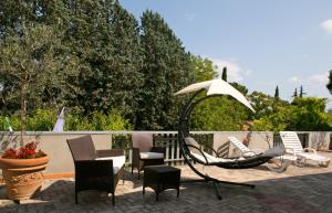 Zahrada ubytování Residence Castiglione