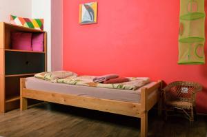 Postelja oz. postelje v sobi nastanitve Apartmány Irisis