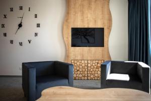 Apartmány Koflík的休息区