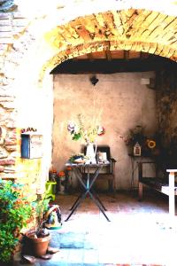 Patio nebo venkovní prostory v ubytování Antico Borgo di Torri