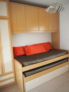 Postel nebo postele na pokoji v ubytování Amplio apartamento en primera línea de playa