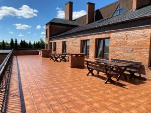 Balkon lub taras w obiekcie Ośrodek Gwiazda Morza