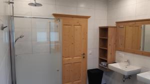 Kúpeľňa v ubytovaní Landhaus Wolfgang