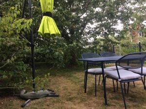 Zahrada ubytování Résidence des 3 îles, en plein centre-ville, à 5 min des plages, 3 appartements neufs