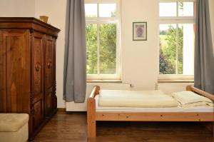 Postelja oz. postelje v sobi nastanitve Apartmány Irisis