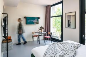 Posteľ alebo postele v izbe v ubytovaní Hotel Unplugged