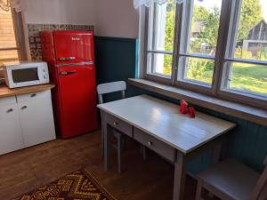 Dapur atau dapur kecil di Domek pod Jabłonią +15 gambar