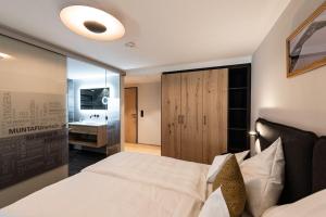 Voodi või voodid majutusasutuse Hotel Bradabella - Montafon toas