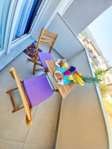 Balkón alebo terasa v ubytovaní Tusculum apartment Solin