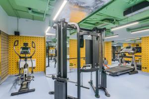 Centrul de fitness și/sau facilități de fitness de la ibis Styles Bucharest City Center