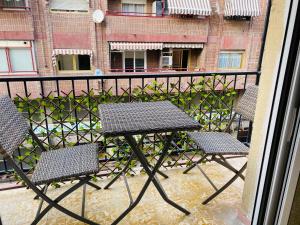 A balcony or terrace at Centro Ciudad apartamento entero