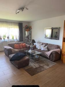 Posezení v ubytování Luxus FeWo - Spannagl