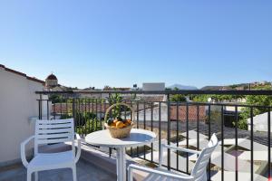 A balcony or terrace at Villa Stylianna