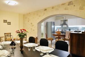 A seating area at Villa Stylianna