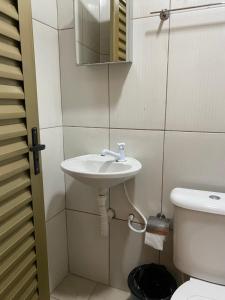 Phòng tắm tại Hostel Zampollo
