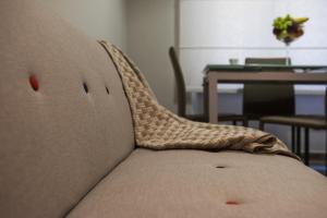 Letto o letti in una camera di Gli Archi Spoleto
