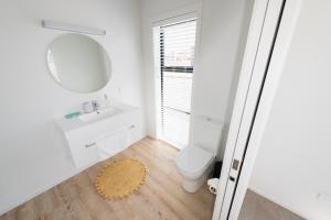 Koupelna v ubytování Bonita Casa