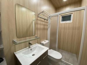 Koupelna v ubytování 放風Chill + 32 fotografií