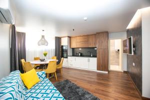 Кухня или кухненски бокс в B&D Apartments Delux, NEW