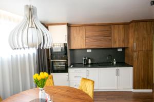 Кухня или кухненски бокс в B&D Apartments Delux, NEW