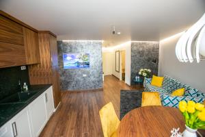 Кухня или кухненски бокс в B&D Apartments Delux, NEW