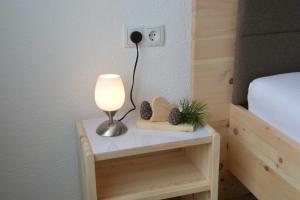 Łóżko lub łóżka w pokoju w obiekcie Ferienwohnung Plattner inklusive Sommercard