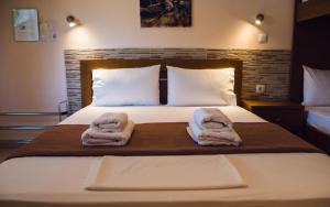 Ліжко або ліжка в номері Villa Verano